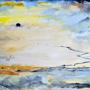 Pomiędzy światami - obraz olejny na płótnie bawełnianym, Ernest Możdżeń, Kielce