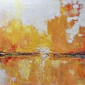 Ulotna chwila - obraz olejny na płótnie lnianym, Ernest Możdżeń, Kielce